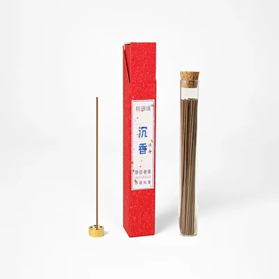 桃源境•芽庄老虫沉香线香 短款 随身便携非遗制香手工天然小众嗅觉高级感中式香薰-FB01AA9005